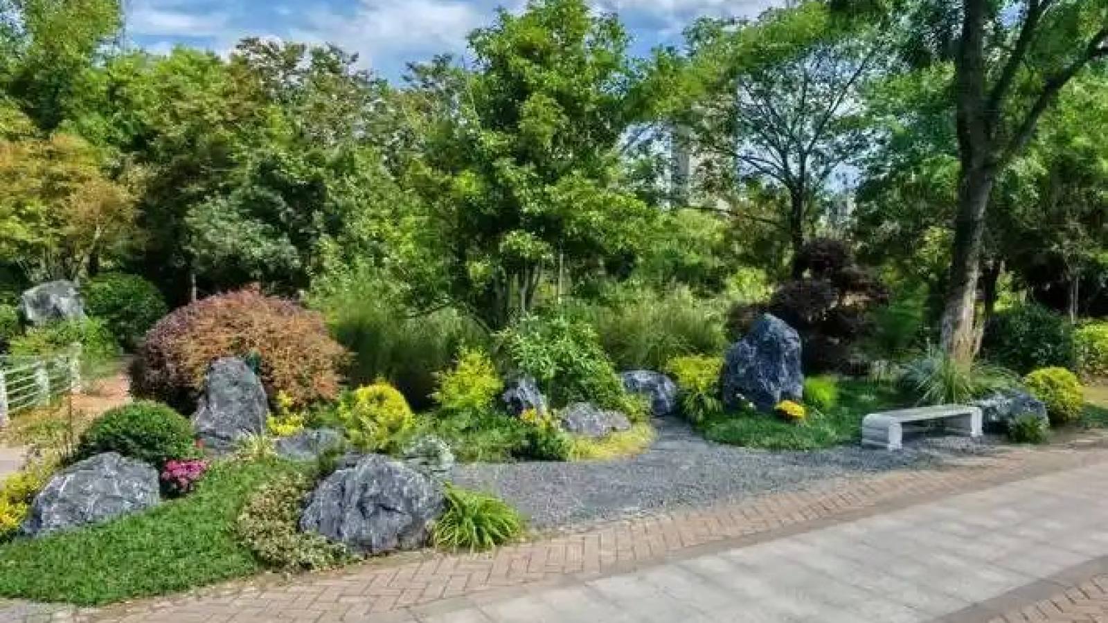 必一运动 工程案例栏目——景观设计与绿化施工实景